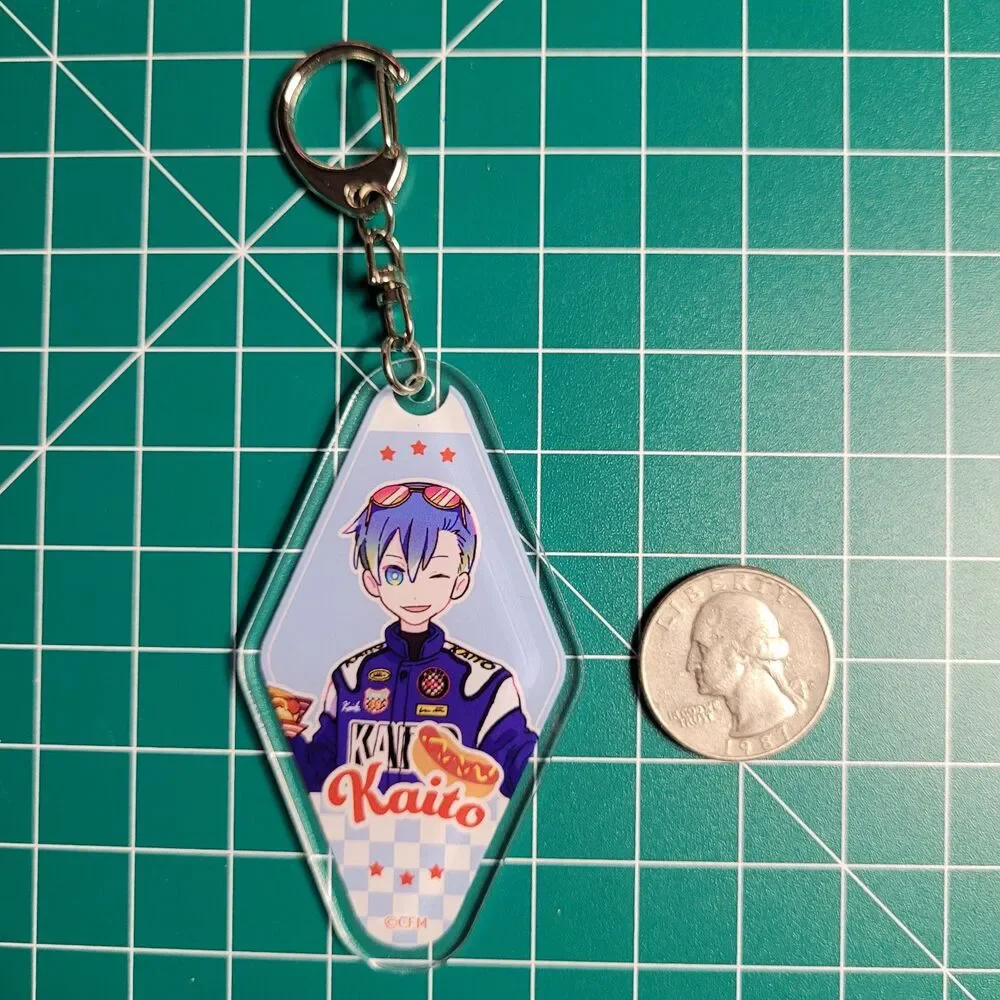 KAITO Vocaloid Diner Series Trading Acrylic Keychain